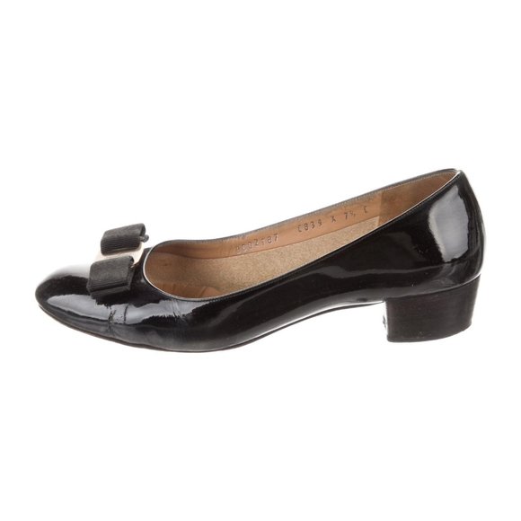Salvatore Ferragamo Leather Pumps